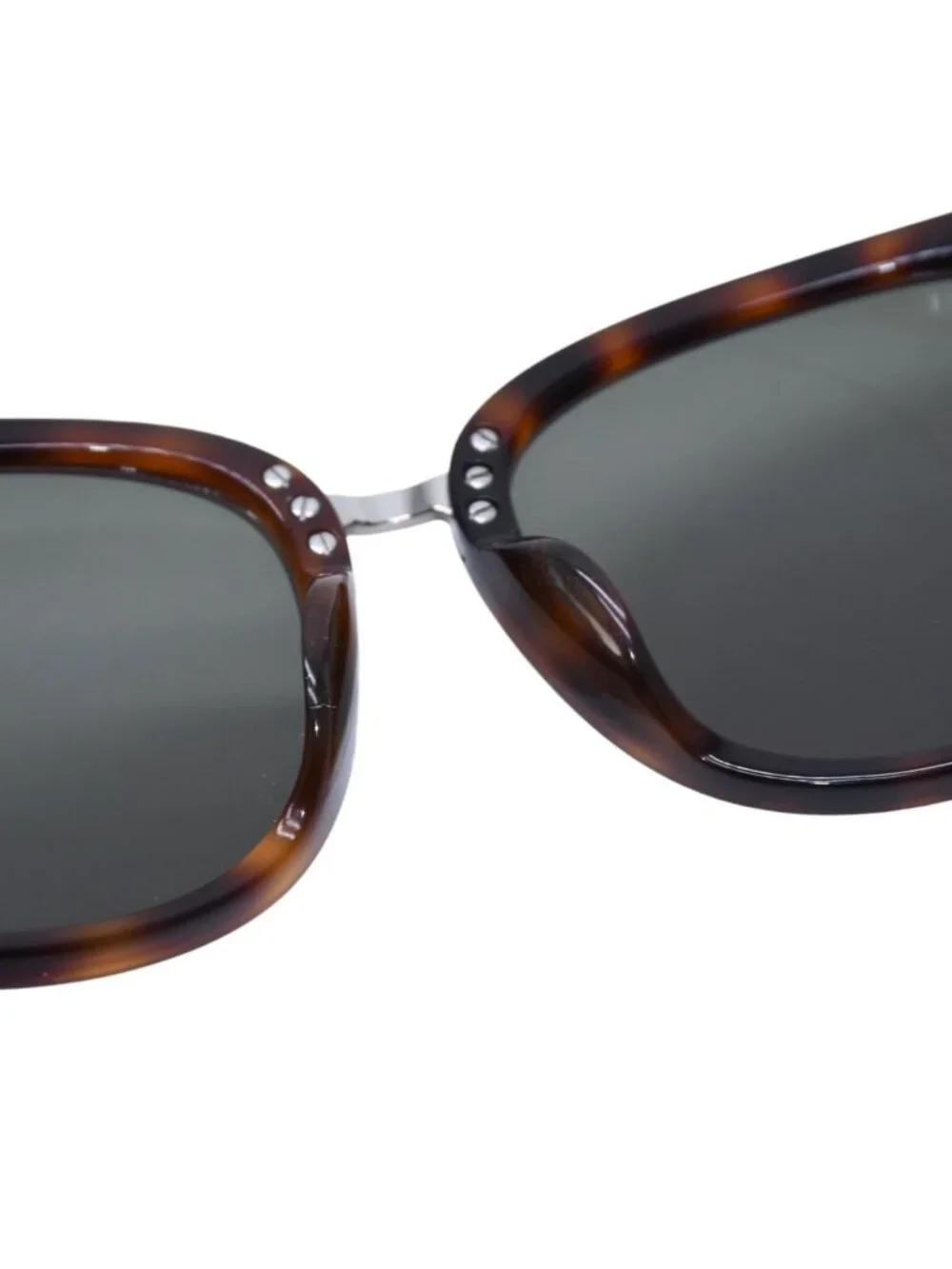Gucci Sunglasses Green Silver Eyewear